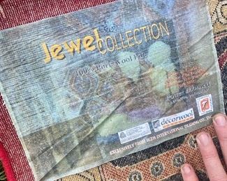 828 International Trading Co. rug label.