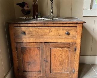Beautiful primitive commode