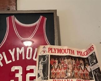Plymouth Indiana State Championship memorabilia