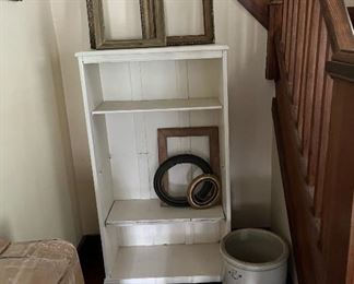 White bookshelf
