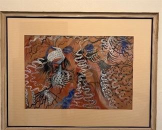 Wonderful artwork throughout the home