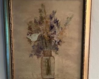 wonderful assortment of artwork throughout the home