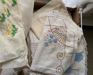 Vintage linens