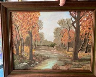 Oil painting by Dawn Roth