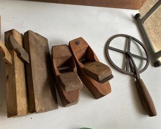 Vintage woodworking tools