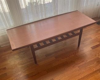 Mid Century Modern Teak Coffee Table