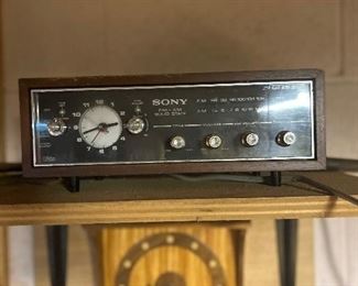 Vintage Sony Clock Radio
