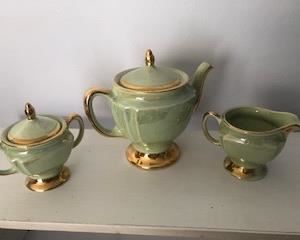 vintage china 24 carat gold trim