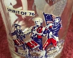 commemorative glass