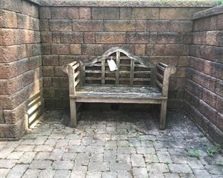 With a little TLC, this garden bench can offer more service. Or, leave as is for a more rustic garden accent. Either way, it’s hard to go wrong; a twin is also available. 