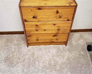3 drawer dresser - $25