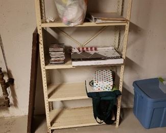 metal shelves $10