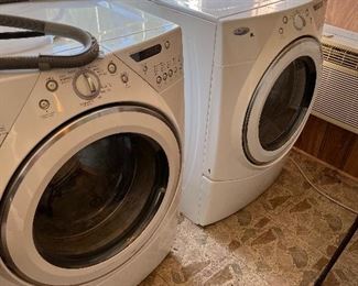 Whirlpool Duet washer and dryer