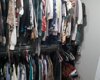 Enormous Closer full of smaller sized clothes