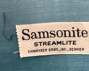 Vintage Samsonite Luggage 
