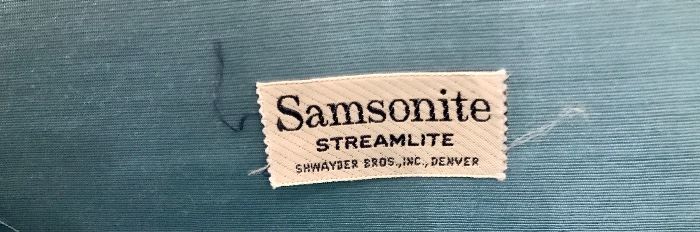 Vintage Samsonite Luggage 