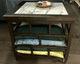 Set of 3 Marble Top Tables