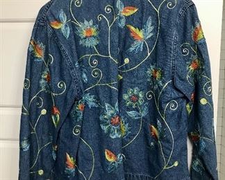 Embroidered Jean Jacket