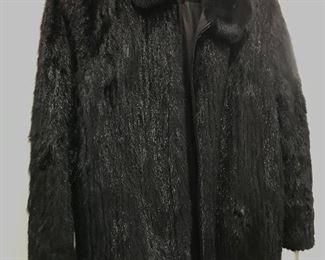 Mink Coat with Leather Lining