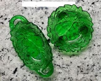 Glass Pear Dishes