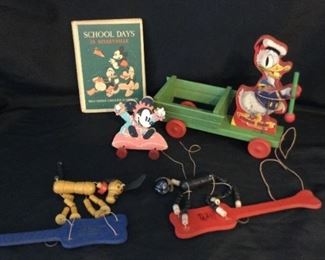 03 Disney AntiqueVintage Wooden Toys  Book
