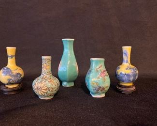 04 Antique Chinese Miniature Vases