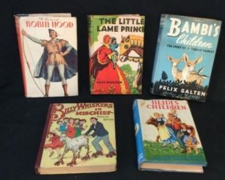 Assortment Of Childrens Vintage Hardback Storybooks