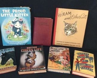Collection Of Vintage Classic Hardback Books