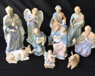 Holy Family Nativity Scene, 11Piece Set Including Baby Jesus, Mary, and Joseph