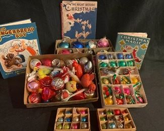 Vintage Christmas Ornaments Childrens Literature