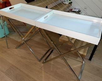 West Elm Foldable Tray Tables