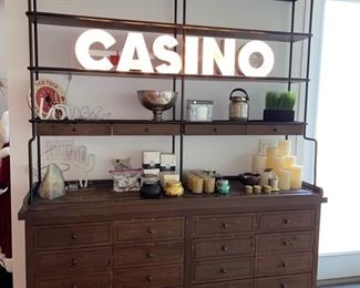 Wisteria Wall Shelf/Bar Cabinet