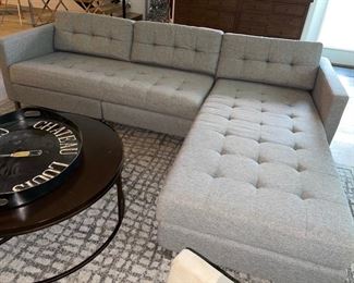 CB2 Grey Sectional