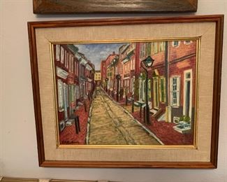 Original painting by L. M. Richards