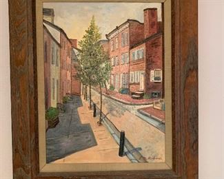 Original painting by L. M. Richards