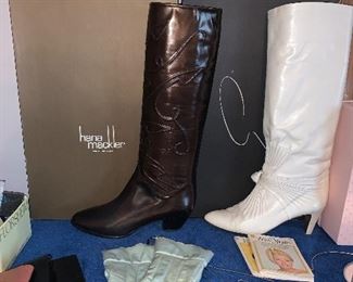 Vintage UNWORN Hana Mackler boots and more