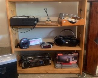 portable stereos and alarm clocks