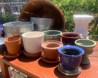 pots and planters