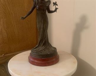 brass fairy figurine