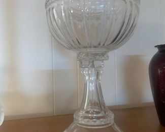 clear compote fruit bowl