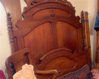    Victorian bed frame