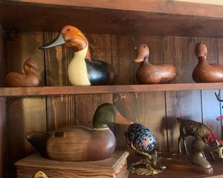 carved ducks