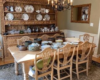 Pine farm table