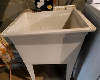 Wash tub. Not installed.