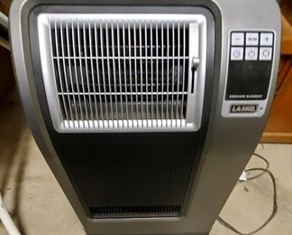 Working spring coil space heater