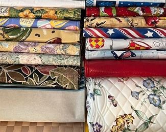 Placemats for every occasion and then some!