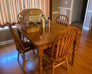 Table and chairs