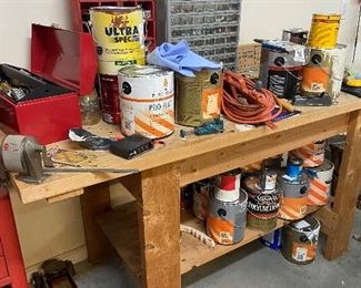Work Bench and Tools