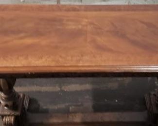 Carved Leg Rectangular Sofa Table 50"W x 20"D x 30"H $695 