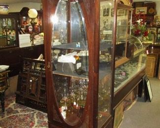 OVAL COUNTRY FRENCH CURIO CABINET EBAY
